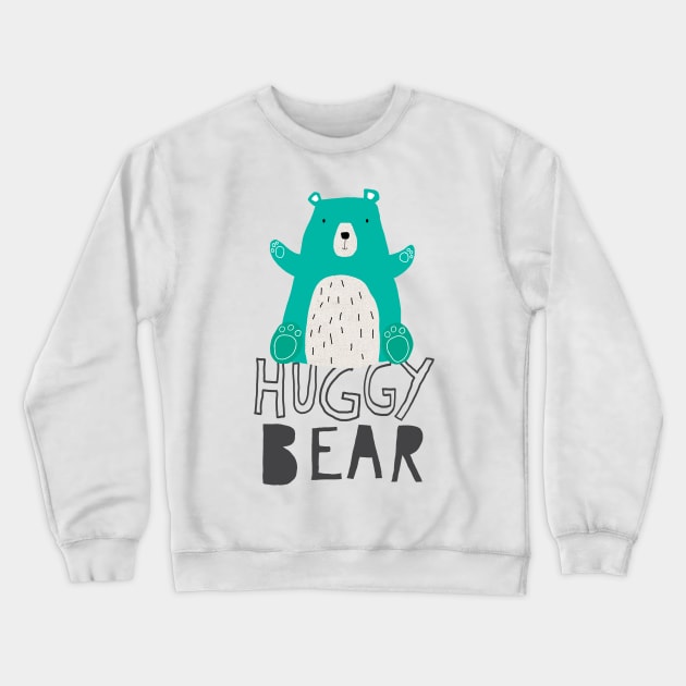 Huggy Bear Crewneck Sweatshirt by coryreid_illustration